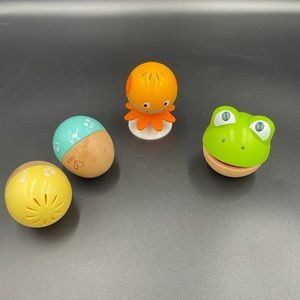 Infant Hape Easter eggs / rattle play Toys